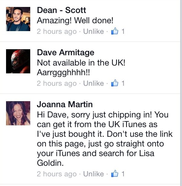 #ReallyDoesntMatter Lisa Goldin, David Gresham Records Release 26/01/2015