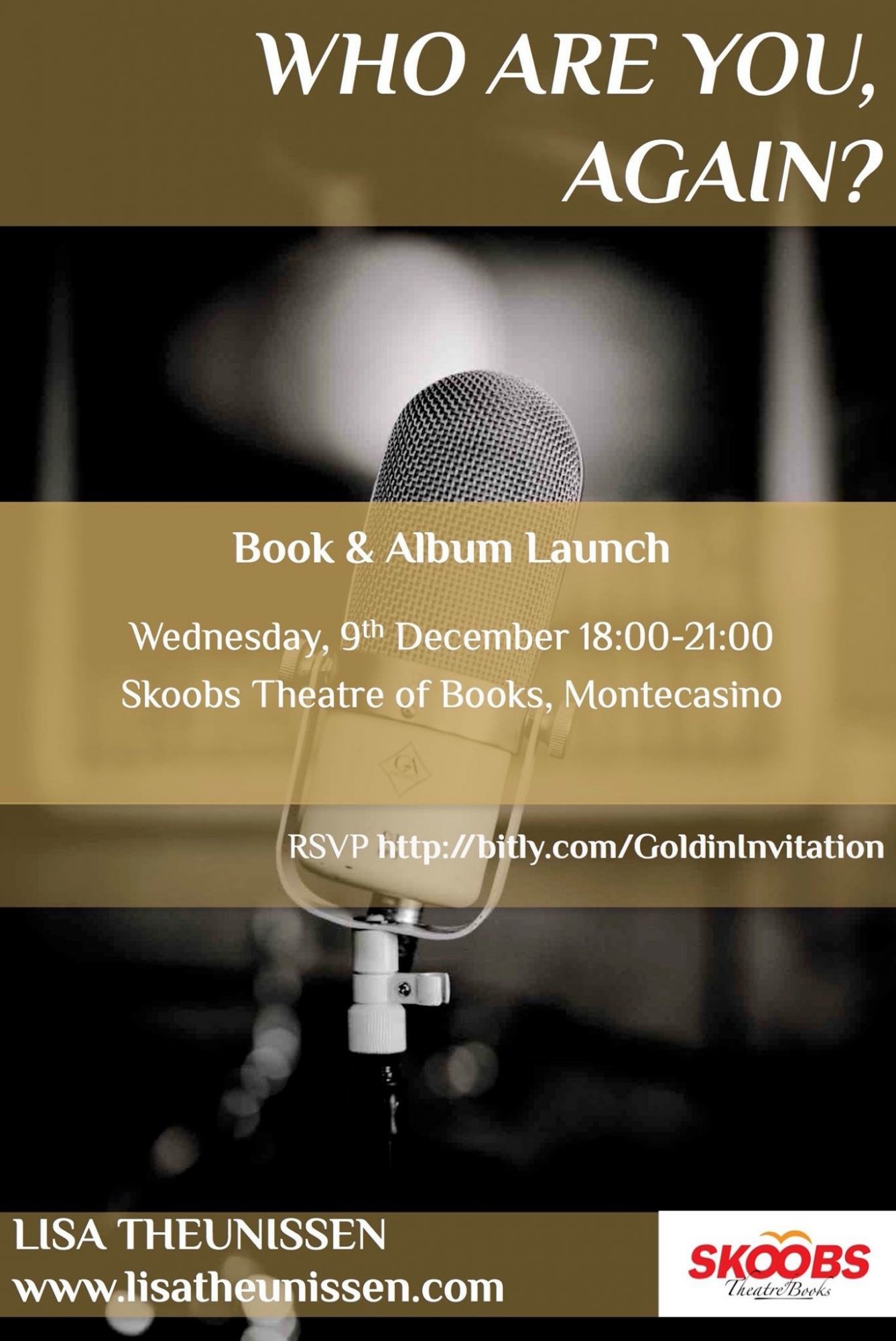 #WhoAreYouAgain Book & Album Launch