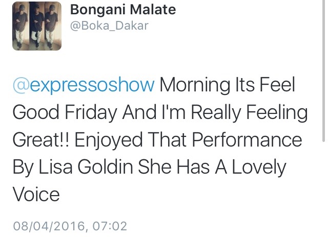 #ThisIsMyFire Bongani