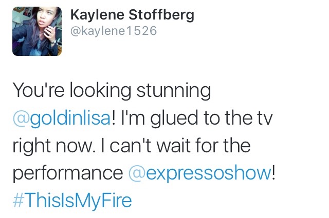 #ThisIsMyFire Kaylene2