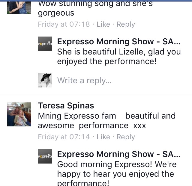 #ThisIsMyFire Lizelle & Teresa #ExpressoShow
