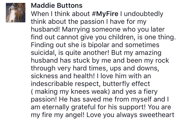 #ThisIsMyFire Maddie