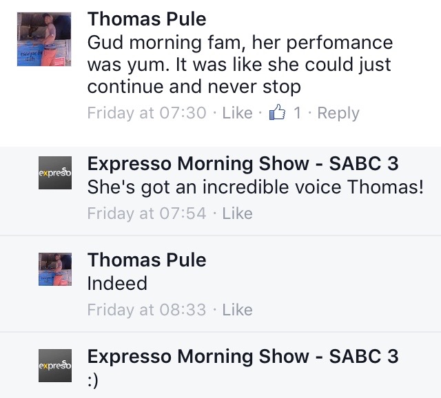 #ThisIsMyFire Thomas #ExpressoShow