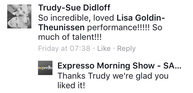 #ThisIsMyFire Trudy #ExpressoShow