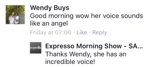 #ThisIsMyFire Wendy #ExpressoShow